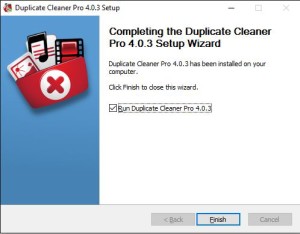Duplicate Cleaner 4 Installation Step 6 Install Complete