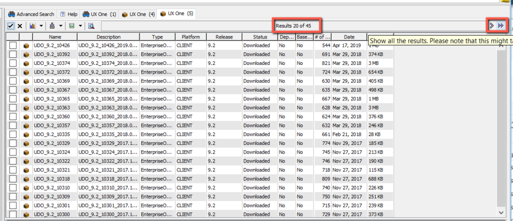 Change Assistant to find JDE UX One UDO Components 