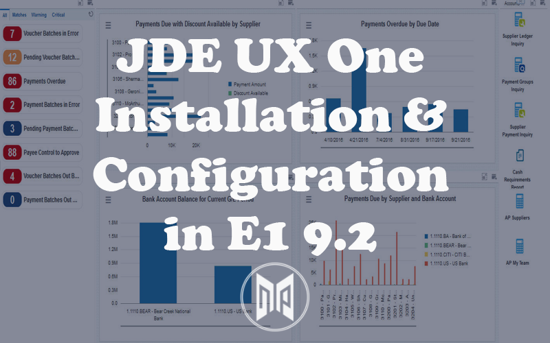 JDE UX One Installation and Configuration in EnterpriseOne 9.2